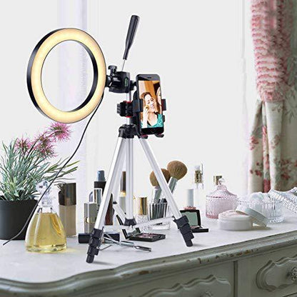 7.9 inch dimmable LED ring light strip
